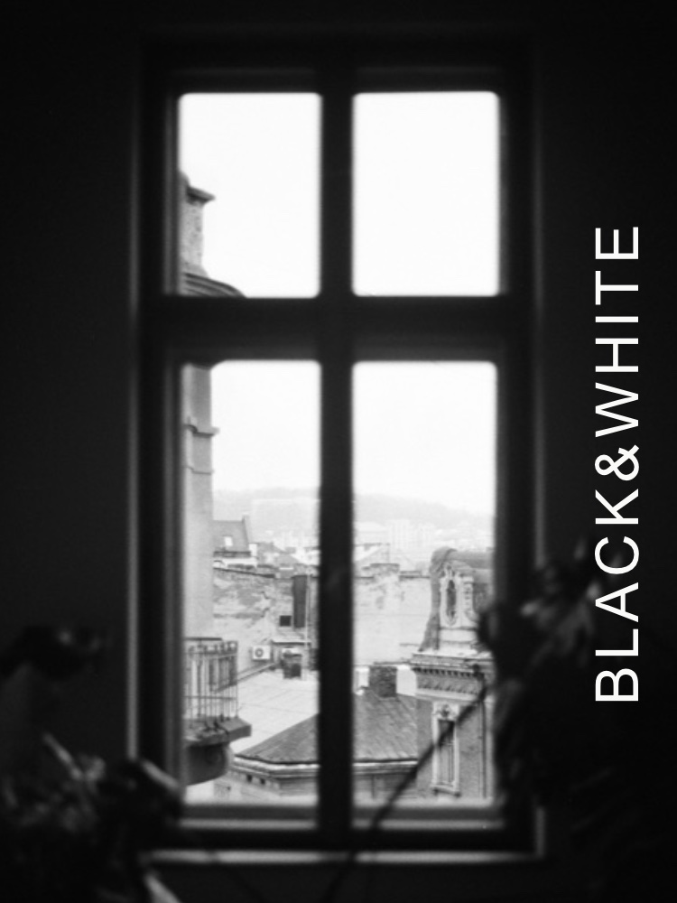 Black & White.