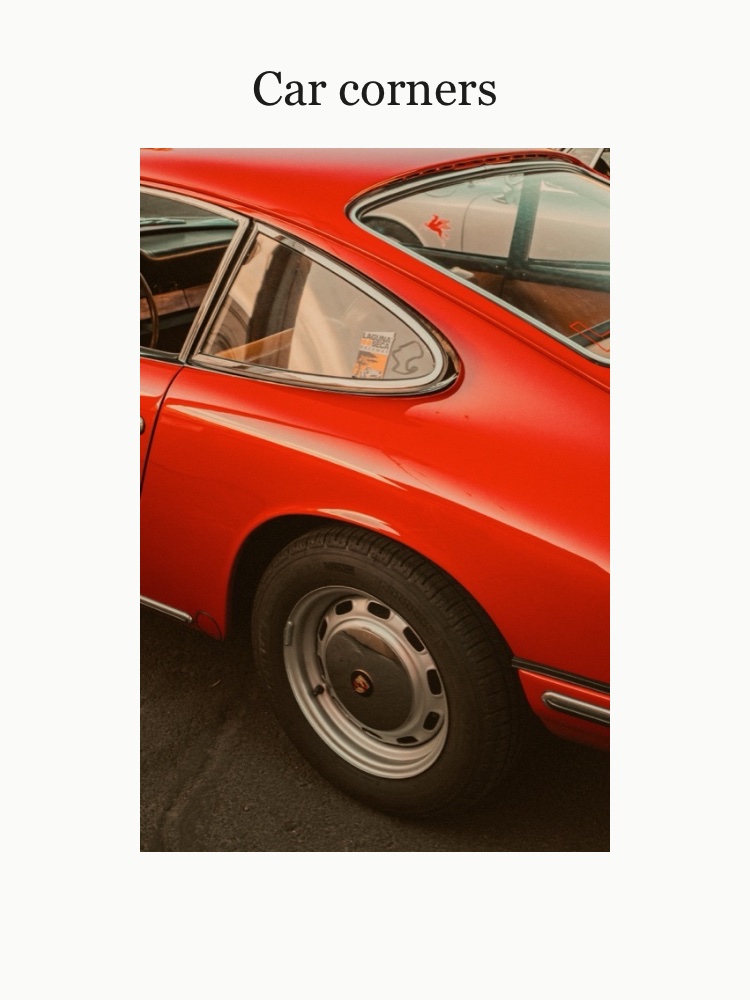 Car corners 